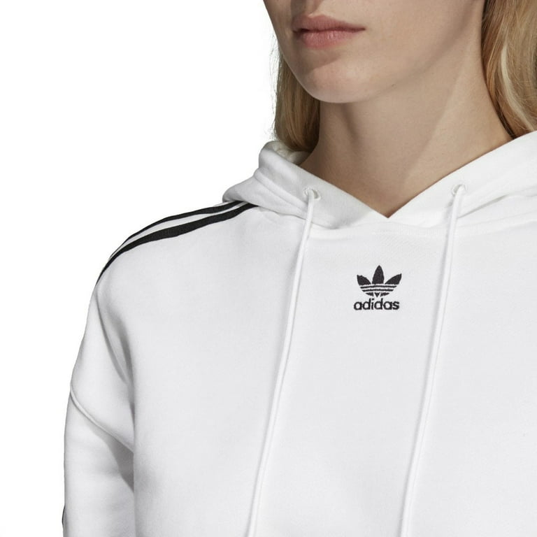 DX2321 Womens Adidas Cropped Hoodie
