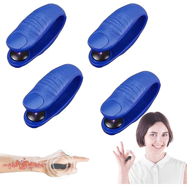 Weight Loss Clip, Aculief Migraine Relief Clip, 4pcs Acupressure Point Clip (Green)