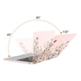 thumbnail image 3 of Funda MOSISO para MacBook Air de 13 pulgadas 2025-2022, diseño de flores rosas, 3 of 7