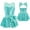 Mint Green, variant on Aislor Toddler Kid Girls Sequins Camisole Ballet Dance Dress Tutu Skirted