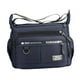thumbnail image 3 of Bolso bandolera para hombre, moderno, con cremallera, múltiples bolsillos, impermeable. Azul oscuro, 3 of 9