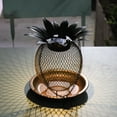 thumbnail image 3 of Comedero para pájaros con luz LED, marco de metal que atrae pájaros, jaula hueca, comederos para pájaros salvajes para jardín, terraza, decoración de Sunnimix Comedero para pájaros colgante, 3 of 8