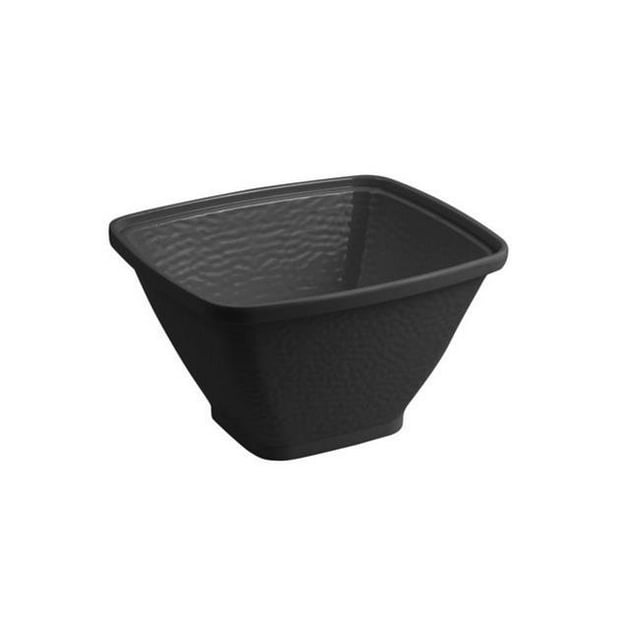 Bon Chef 53303BLACK Bol Carré de 10,25 x 9 x 6 Po, Noir