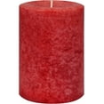 thumbnail image 1 of 3" x 4" Cinnamon Cide Red Scented Pillar Candle, 1 of 4
