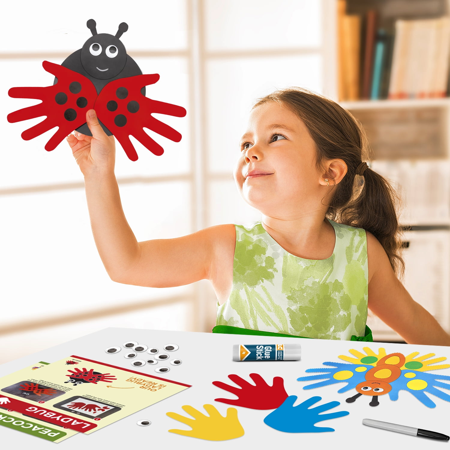 Arts and Crafts Kit for Kids Ages 4-8 - Create 21 Animal and Flower Fi –  Learn & Climb