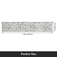 thumbnail image 3 of MeyJey Boho Indoor Hallway Runner Rug 2'x10', Oriental Non Slip Machine Washable Area Rug Distressed Vintage Floor Carpet for Bedroom Kitchen Dinning/Living/Laundry Room, Blue/Beige, 3 of 12