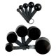 thumbnail image 1 of Tazas de Cucharas medidoras de plástico Yotijar Cuchara medidora Negro, 1 of 10
