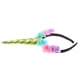 thumbnail image 5 of Precioso Cuerno Flor Diadema Animal Adultos De Cumpleaños Disfraces Verde BLESIY Diadema de flor de unicornio, 5 of 8
