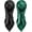 Black+Green, variant on 35 Inch Silk Head Scarf 2 Pcs Large Square Neck Scarf Sleeping Hair Wrapping Satin Scarf for Women