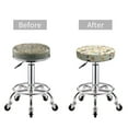 thumbnail image 5 of Fotbe pirate with sailing Pattern Stool Covers Round,Waterproof Round Bar Stool Covers Bar Chair Covers Washable Stool Cushion Slipcover for 12-14 Inch Chair-13 inch, 5 of 7