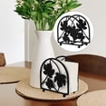 thumbnail image 3 of Household Napkin Holder Decorative Napkin Bracket Desktop Napkin Rack Decor, 3 of 9