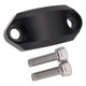 thumbnail image 2 of Tapas de cubierta de abrazadera de cilindro maestro de motocicleta universales, adorno de manija de aluminio Negro, 2 of 4