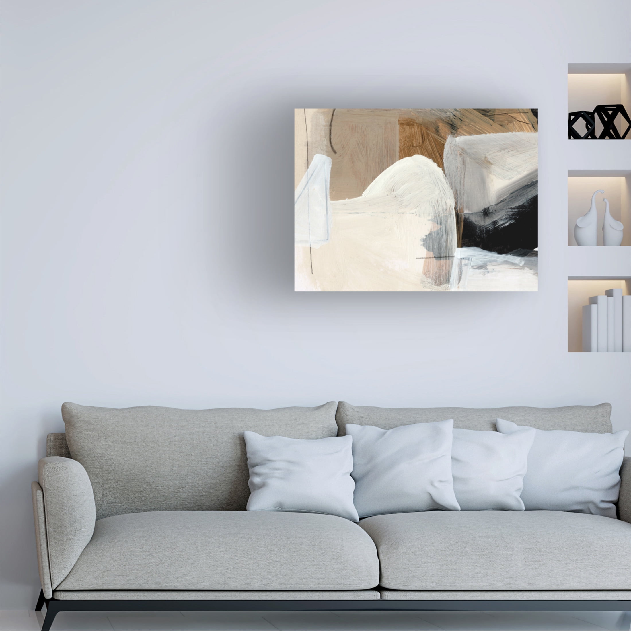 Trademark Fine Art Dan Hobday Style Abstract Canvas Wall Art