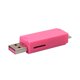 thumbnail image 4 of Lector de tarjetas Micro USB TF Adaptador OTG USB2.0 Hub Connector para PC (Rosa), 4 of 5