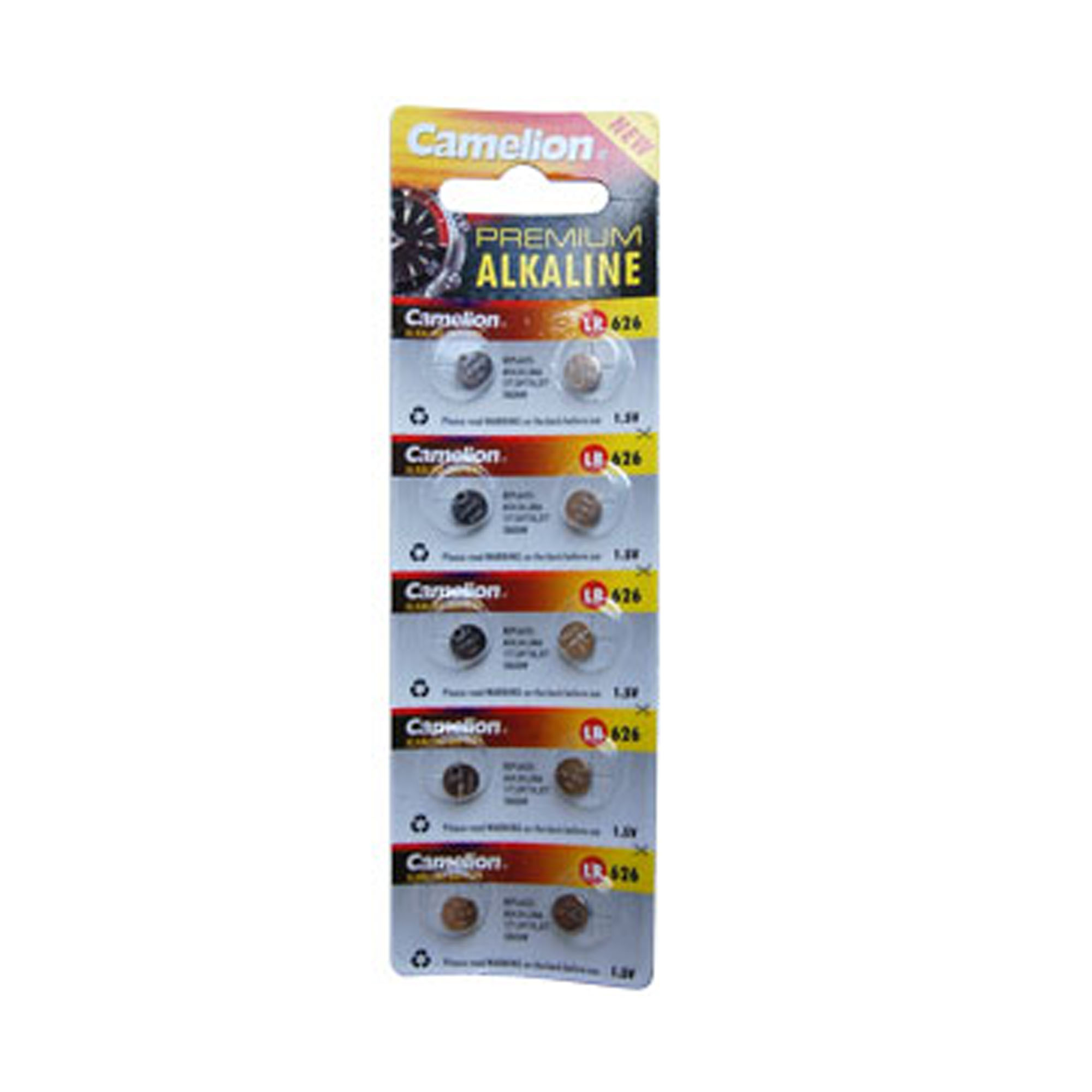 10 Piles Bouton AG4 LR626 1,5V - Longue Durée - Pour Télécommandes, Calculatrices, Jouets