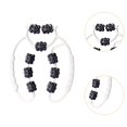 thumbnail image 6 of TOOYFUL 9 Wheels Arm Leg Massager 9 Wheels Massage Roller Sturdy Circular Leg Clamp Massage Roller, for Calves Hand Arm Black, 6 of 10