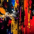 thumbnail image 2 of Abstract Reverie - Abstract Expressionism Canvas Wall Art, 2 of 2