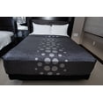 thumbnail image 3 of Marigold Bedding Decorative Top Sheet Polka Dots Dark Grey/Grey Full XL 90x115, 3 of 3