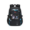 thumbnail image 1 of Mochila escolar para estudiantes de primaria, grado masculino 1-3-6, moderna, ligera, reducción de carga, protección de la columna vertebral, gran capacidad, mochila para niños, mochila, mochila para, 1 of 6