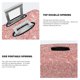 thumbnail image 3 of Balery Rose Gold Pink Glitter Funda de equipaje, fundas para maletas, elástica, lavable, protector de maletas, compatible con maletas de 18 a 32 pulgadas-Large, 3 of 7