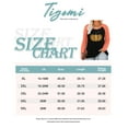 thumbnail image 6 of TIYOMI Plus Size Womens 5X Tops Halloween Leopard Pumpkin Long Sleeve Shirts Black Orange Crewneck Tees Color Block Pullover Graphic Thanksgiving Shirts Early Spring Fall Winter Tunic 5XL 26W 28W, 6 of 6