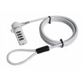 thumbnail image 2 of Sendt White Notebook/Laptop Combination Lock Security Cable, 2 of 4