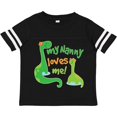 thumbnail image 3 of Inktastic My Nanny Loves Me Grandson Dinosaur Boys Toddler T-Shirt, 3 of 5