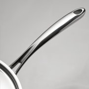 Tramontina Utsava Tri-Ply Clad 2.9 Qt Covered Deep Sauté Pan with Ceramic Interior – Induction-Ready