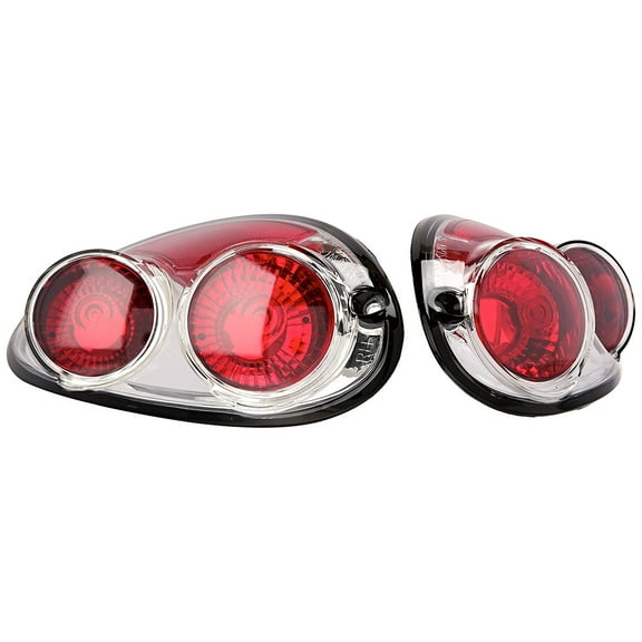 Spec-D Tuning LT-PTC01-APC Chrysler Pt Cruiser Chrome Altezza Tail Lights Rear Brake Lamp
