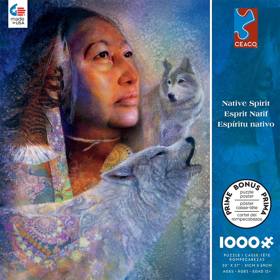 Ceaco Native Spirit Spirits In The Mist 1000 Piece Jigsaw Puzzle Walmart Com Walmart Com