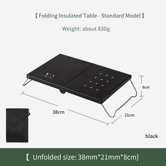 Lylong Foldable Camping Table - Heat-Resistant Spider Stove Stand