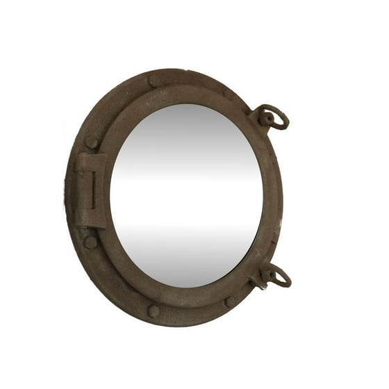 Sandy S Porthole Mirror 15 Small Nautical Wall Hanging