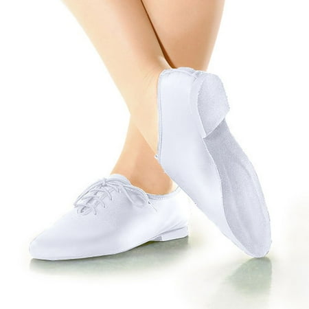 jazz dance danca shoe lace soft leather dialog displays option button additional opens zoom