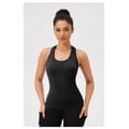 thumbnail image 3 of Women Casual Tank Quick Dry Breathable Sleeveless Sports Fitness Running Tops, 3 of 4