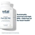 thumbnail image 3 of Suplemento Vital Nutrients Ultra Pure® Fish Oil 700 120 cápsulas blandas, 3 of 6