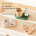 thumbnail image 2 of Smart Coffee Cup Warmer with Cute Cat Night Light, Auto Shut Off, 3 Temp Settings, LED Display, Green, 2 of 5