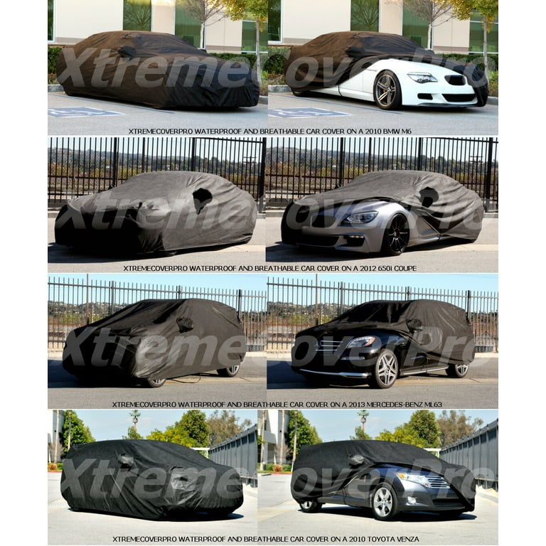 Car Cover fits 2015 2016 2017 2018 2019 2020 JAGUAR XJ XJL XCP  XtremeCoverPro Waterproof Platinum Series Black Color 