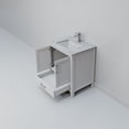 thumbnail image 6 of Jacques 30 in. W x 22 in. D White Bath Vanity, Carrara Marble Top, and Faucet Set, 6 of 9