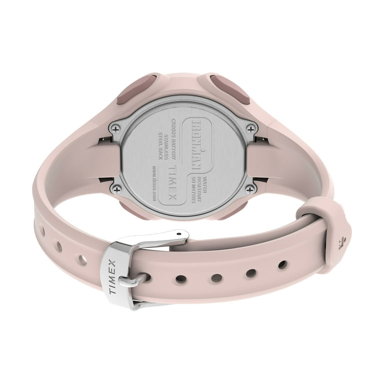 Timex Women s Ironman Essential 34mm Watch Pink Strap Digital