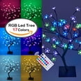 thumbnail image 2 of Bonsái LIGHTSHARE de cerezo en flor de 18 pulgadas con 48 luces LED, 2 of 7