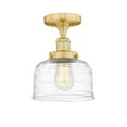 thumbnail image 7 of Innovations Lighting - Bell - 1 Light Semi-Flush Mount In Industrial Style-8.25, 7 of 7