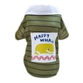 thumbnail image 3 of Ropa Para Perros Pequeña Con Impresión De Ballena Suave Y Delgada - XL, 2 S verde, 3 of 9