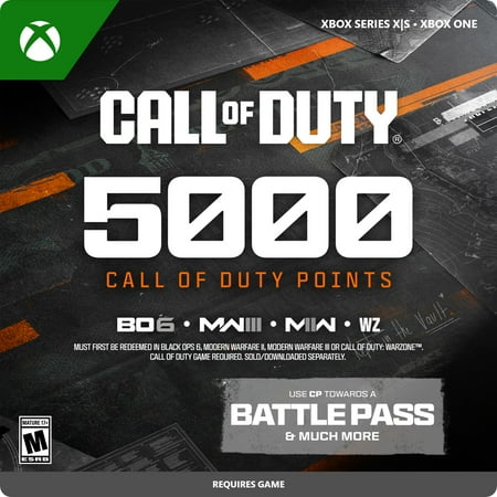 Call of Duty® Points - 5,000 - Xbox One, Xbox Series X|S [Digital]
