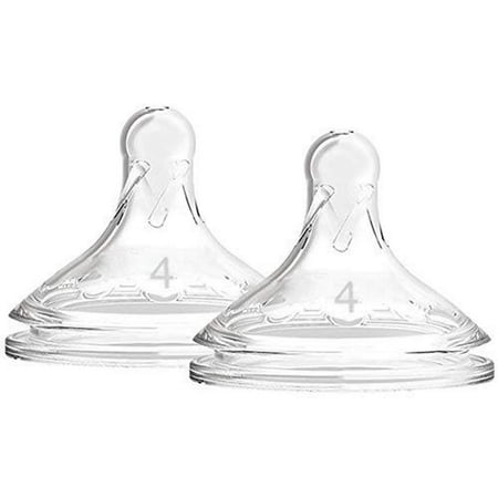 UPC: 0072239316931 | Dr. Brown s Options+ Level 4 Wide-Neck Silicone Bottle Nipples 2-Pack