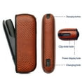 thumbnail image 2 of Compatible for Carry Case Cover Soft PU Leather Protective Case Anti Shock and Scratches Case Cover for IQOS 3.0/IQOS 3 Duo- Blue, 2 of 4