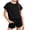 Black, variant on G_irls 2-Piece Outfit Set, Long Sleeve Rib-Knit Top and Flare Leggings, T_oddler to Big G_irl Matching Clothes