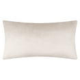 thumbnail image 6 of JWH Handmade Decorative Soft Velvet Support Pillow Covers for Room Floor Chair Sofa Couch Decor 14 x 24 Inch Beige, 6 of 12