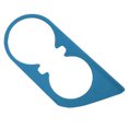 thumbnail image 5 of Reemplazo de gamuza de la cubierta del panel de la taza de agua del coche de 2 mm de espesor para Chevrolet Camaro 2016-2021 LHDBlue, 5 of 5
