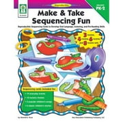 Pre-Owned Make & Take Sequencing Fun, Grades Pk - 2: Reproducible Sequencing Cards to Develop Oral (Paperback 9781933052038) by Sherrill B Flora