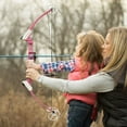 thumbnail image 3 of Genesis Original Archery Compound Bow and Arrow Set, Draw Hand-Left, Pink, 3 of 12